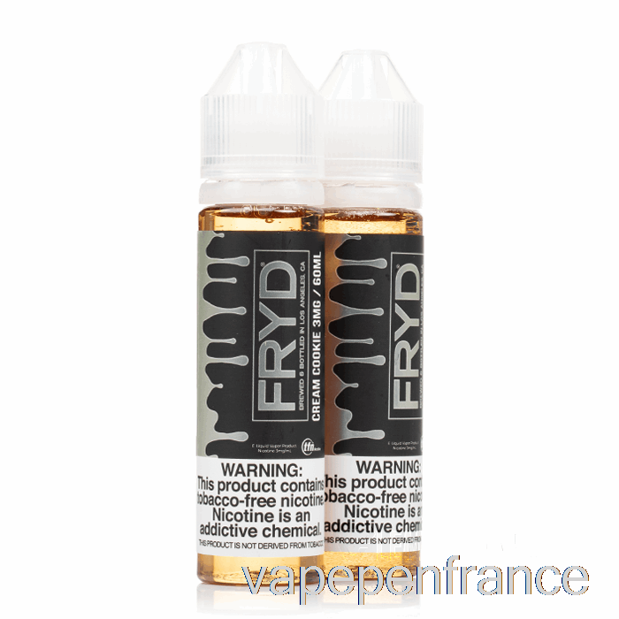 Biscuit à La Crème - E-liquide Fryd - Stylo Vape 120 Ml 3 Mg